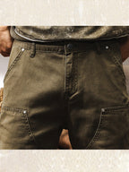 Men's Carpentar Trouser - Rugged Workwear straight Leg Pants