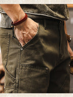 Men's Carpentar Trouser - Rugged Workwear straight Leg Pants
