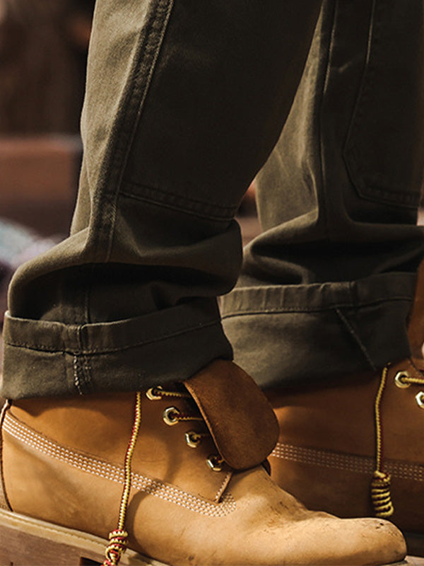 Men's Carpentar Trouser - Rugged Workwear straight Leg Pants