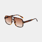 Jenny | Women's Polarised Tortoiseshell Square Sunglasses with Brown Gradient Lenses