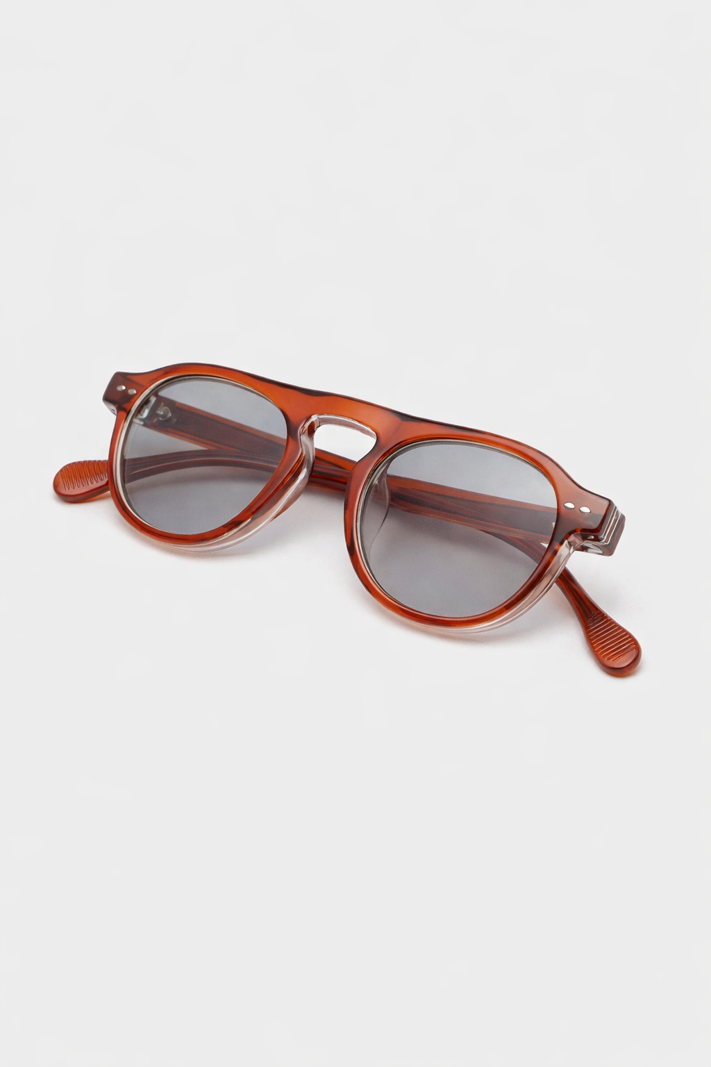 Mona Ember Sunglasses | Refined Round Silhouette