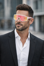 Les Arcs Aero Shield Sunglasses | Polarized UV400 Performance
