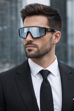 Les Arcs Recon Shield Sunglasses | Polarized UV400 Performance