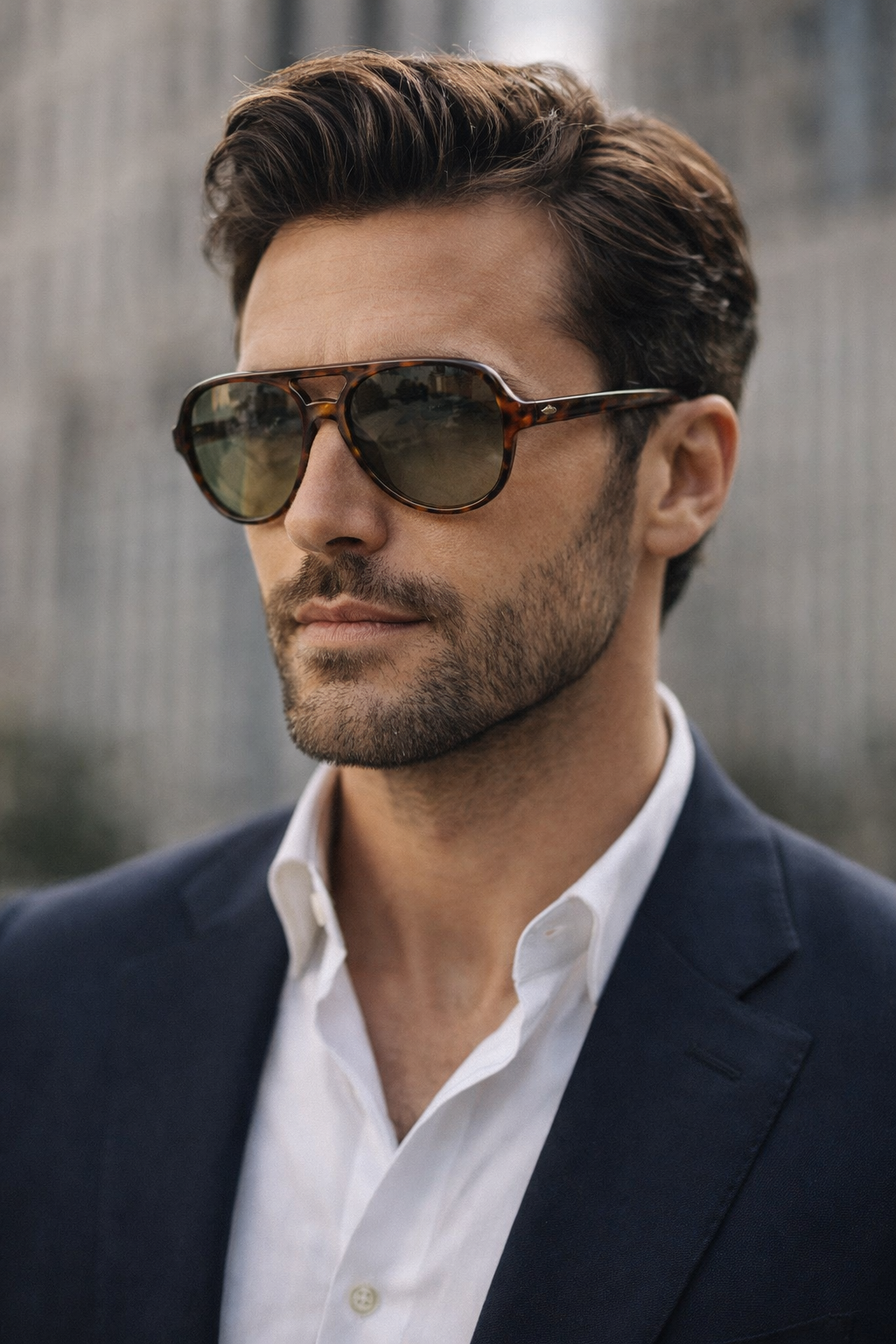 Don Olyen Aviator Sunglasses | Modern Classic