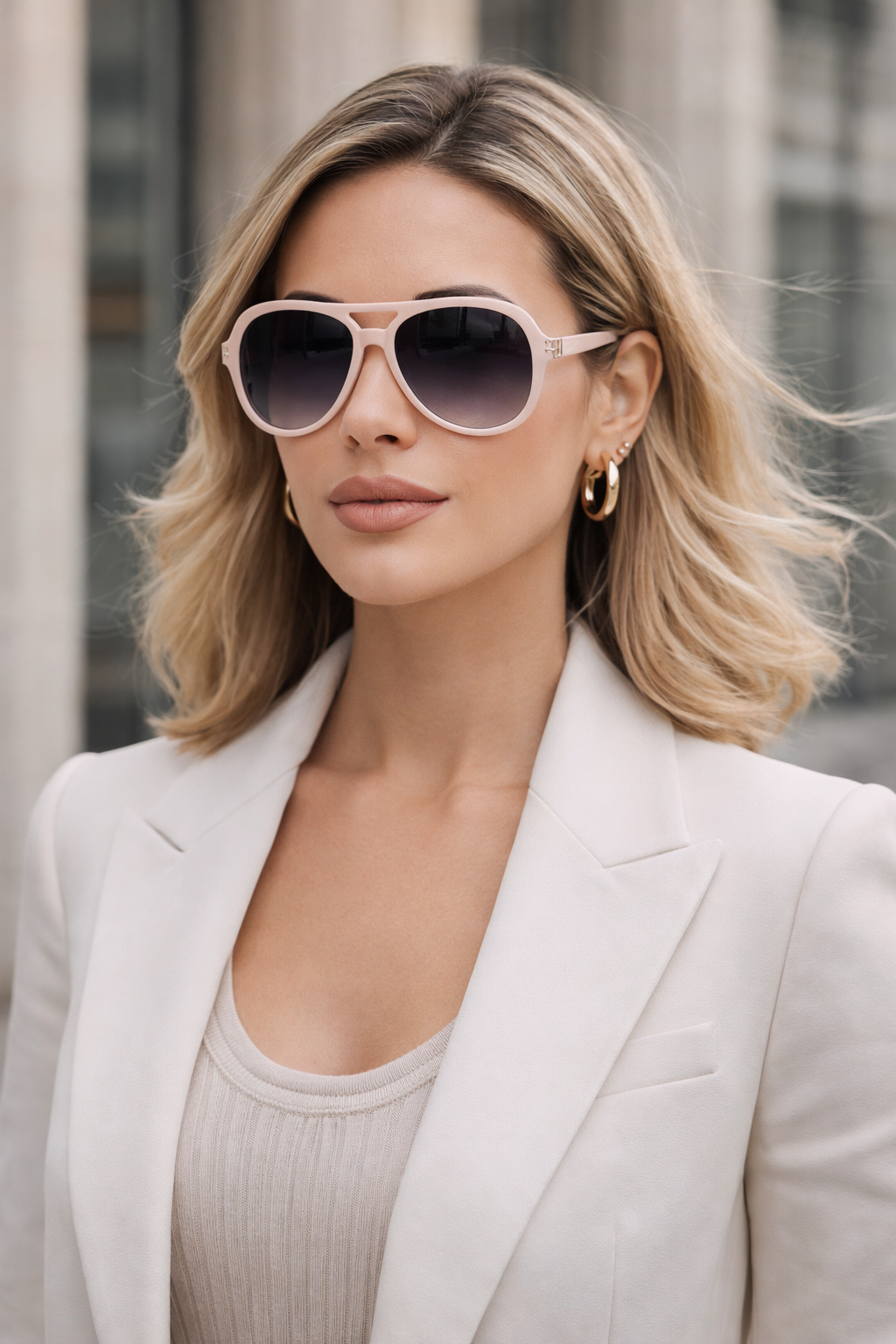 Don Maurex Aviator Sunglasses | Refined Modern Classic