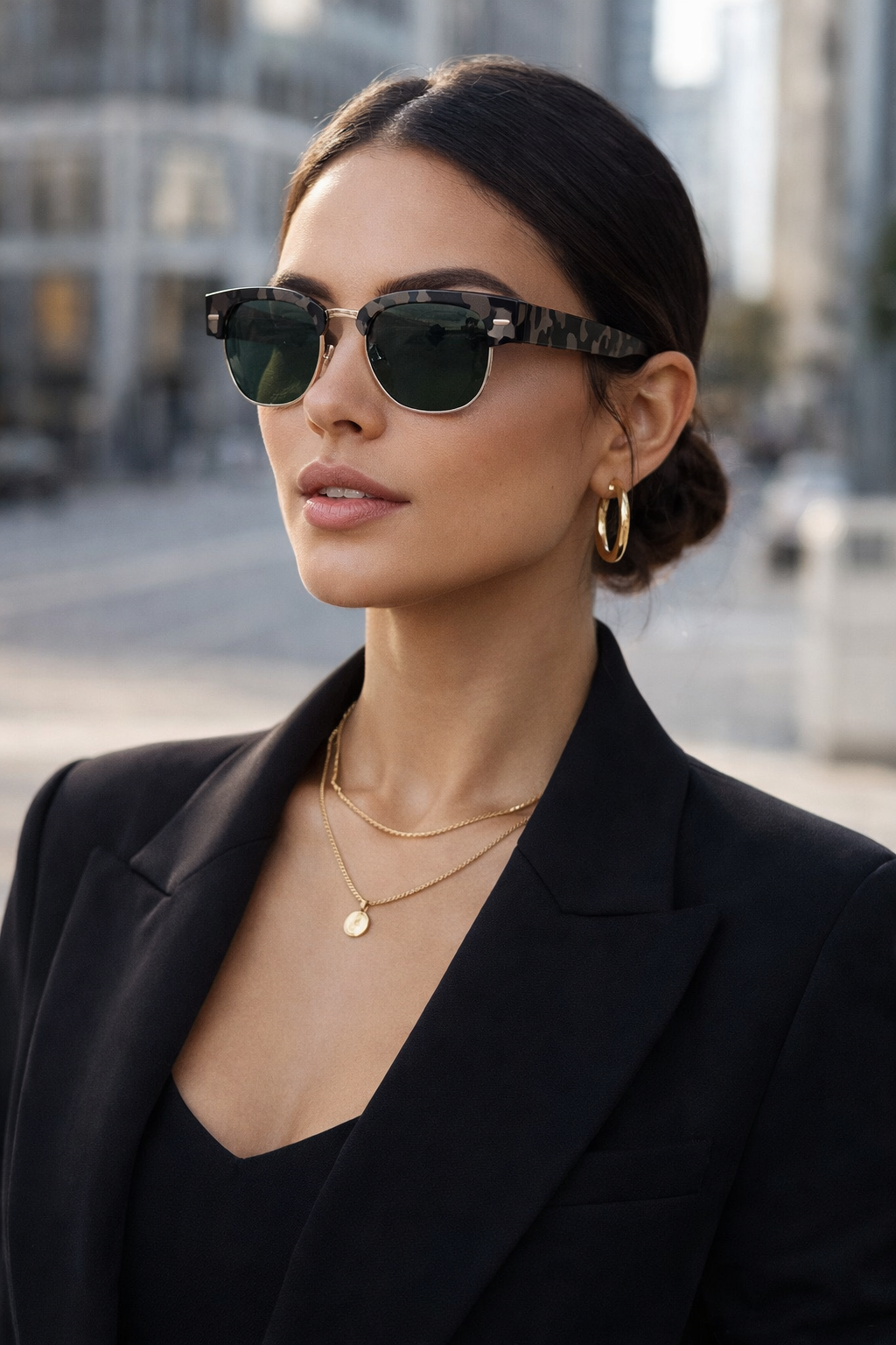 Janeiro Spectre Clubmaster Sunglasses | Classic Authority