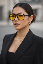 Miami Ember Aviator Sunglasses | Coastal Luxe