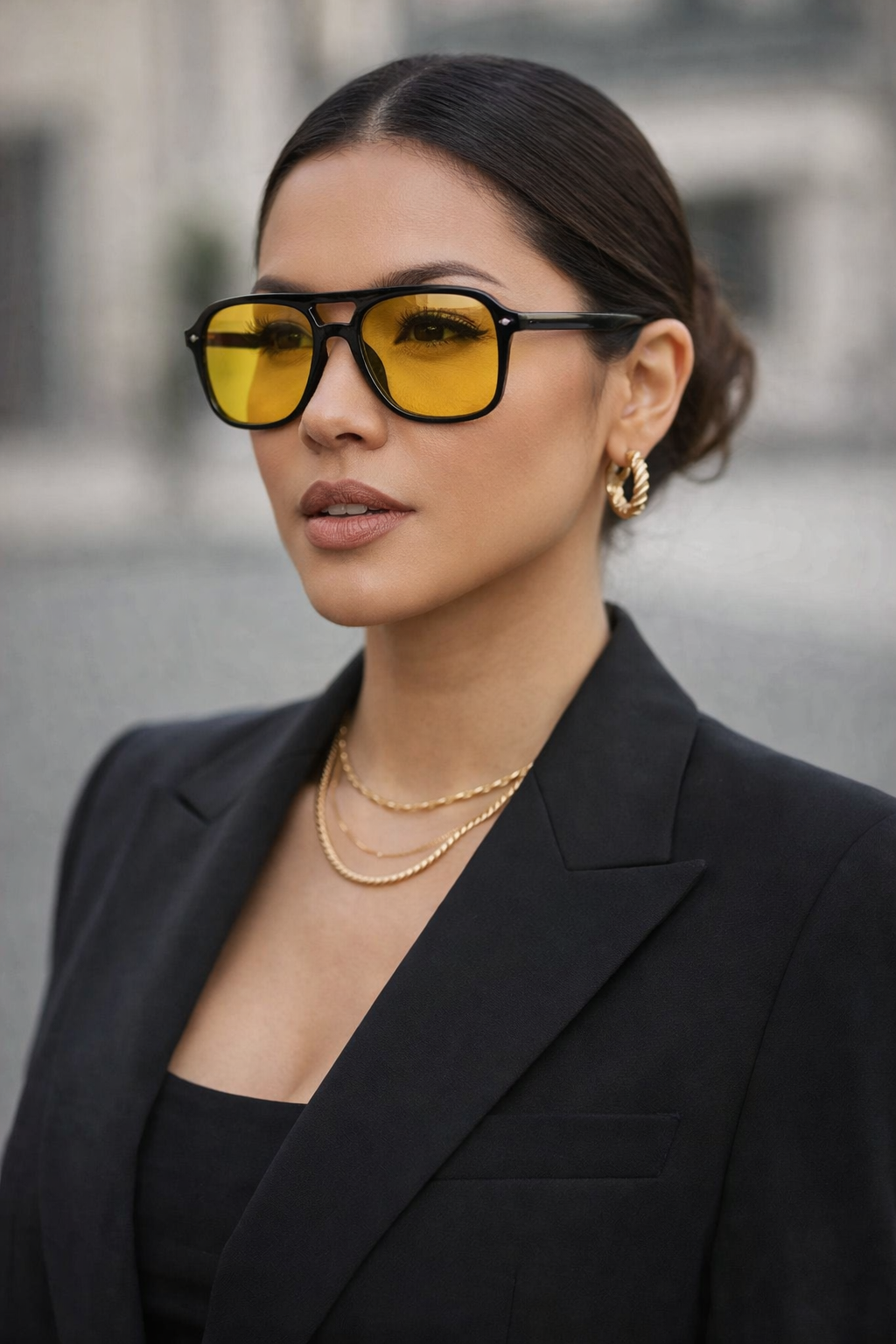 Miami Ember Aviator Sunglasses | Coastal Luxe