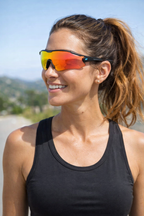 Speed Pro Sunglasses - Sleek Design, Perfect for Sports - Polarised Lenses, Coloured shades
