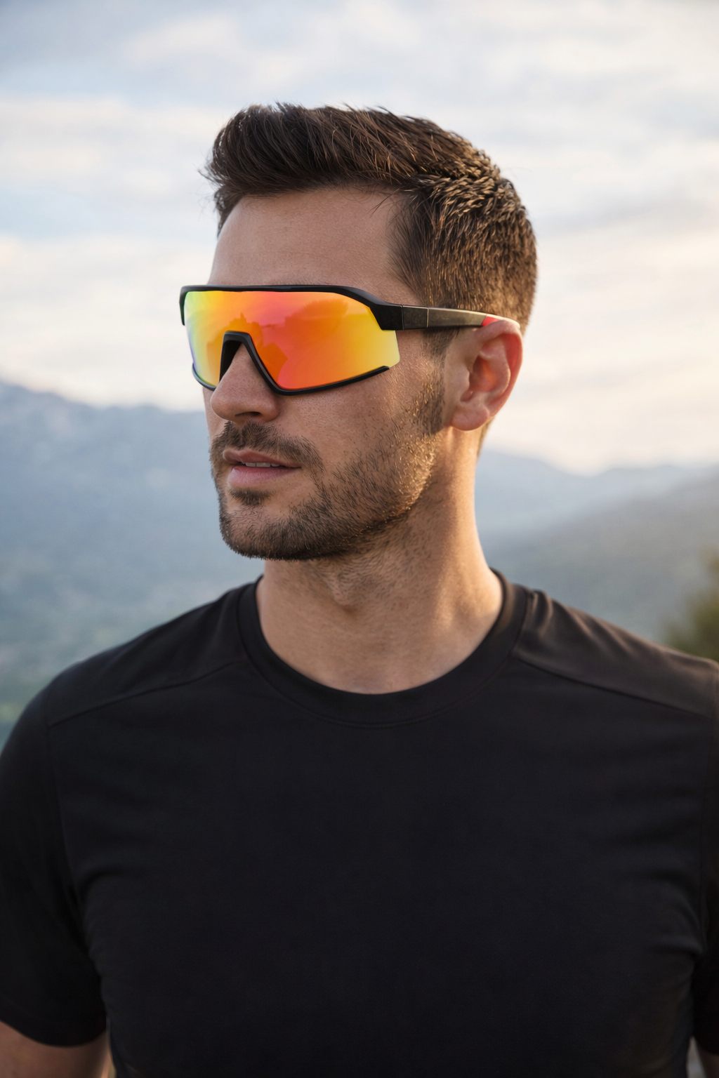 Ultimate Sport Sunglasses - Perfectly Fitted Polarised Lenses, Coloured shades