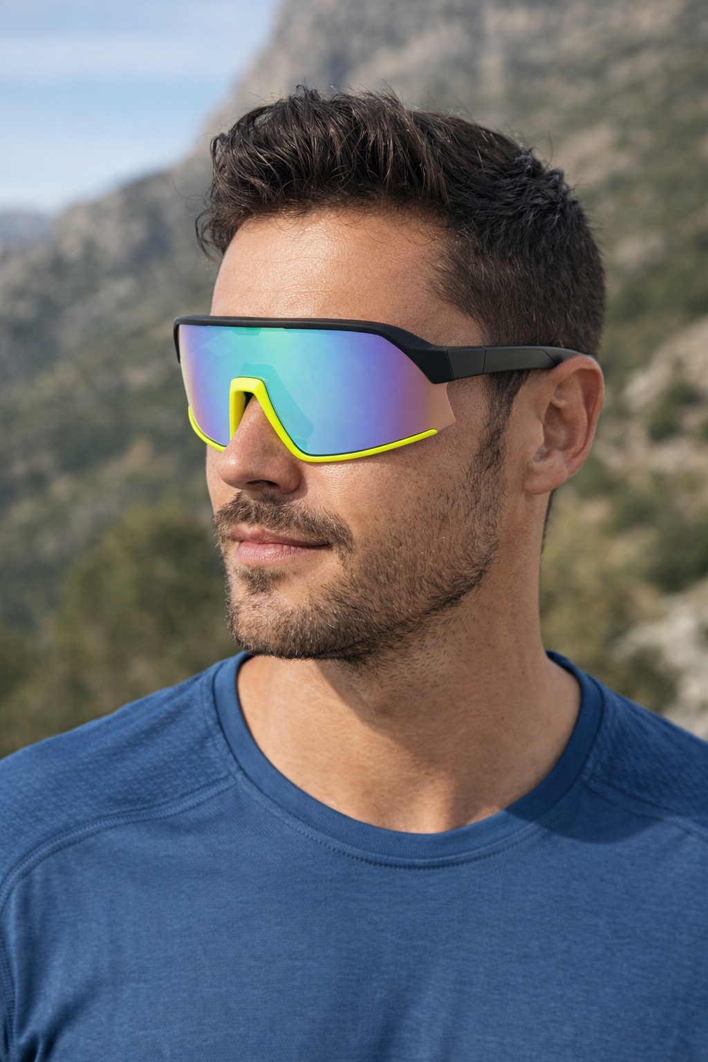 Ultimate Sport Sunglasses - Perfectly Fitted Polarised Lenses, Coloured shades