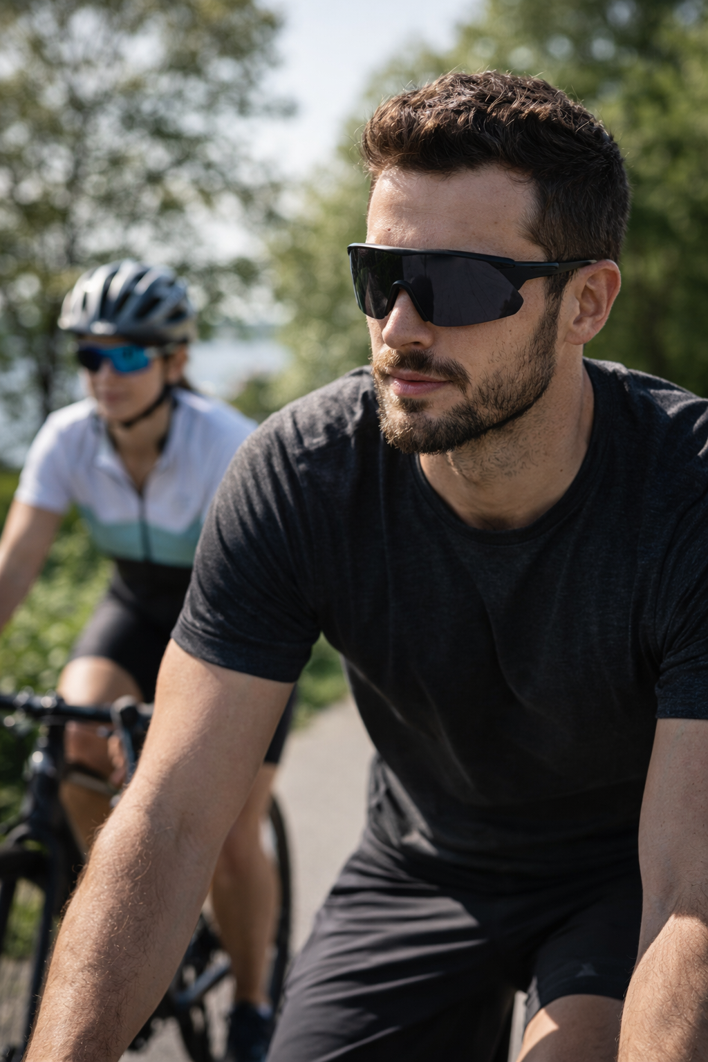 High Quality Sports Sunglasses - Perfect for Running or Cycling - Polarised Lenses, Coloured shades