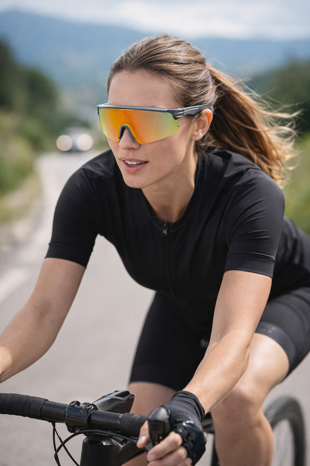 High Quality Sports Sunglasses - Perfect for Running or Cycling - Polarised Lenses, Coloured shades