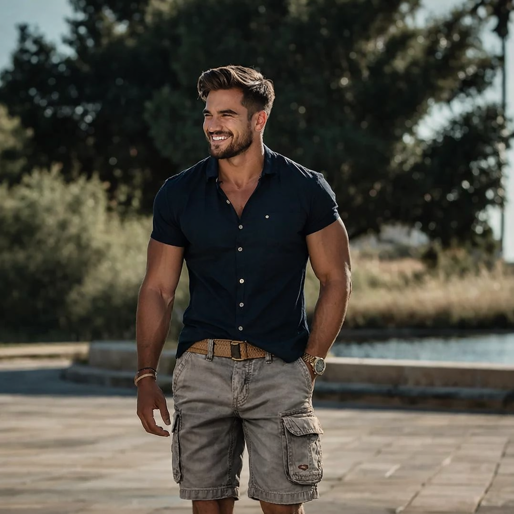 Logan | Versatile Comfort Cargo Shorts for Men
