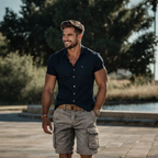 Logan | Versatile Comfort Cargo Shorts for Men