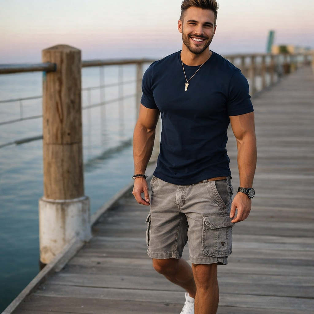 Logan | Versatile Comfort Cargo Shorts for Men