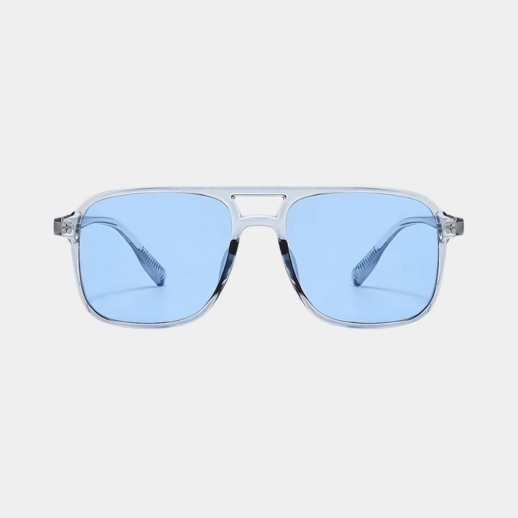 Miami Azure Aviator Sunglasses | Coastal Elegance