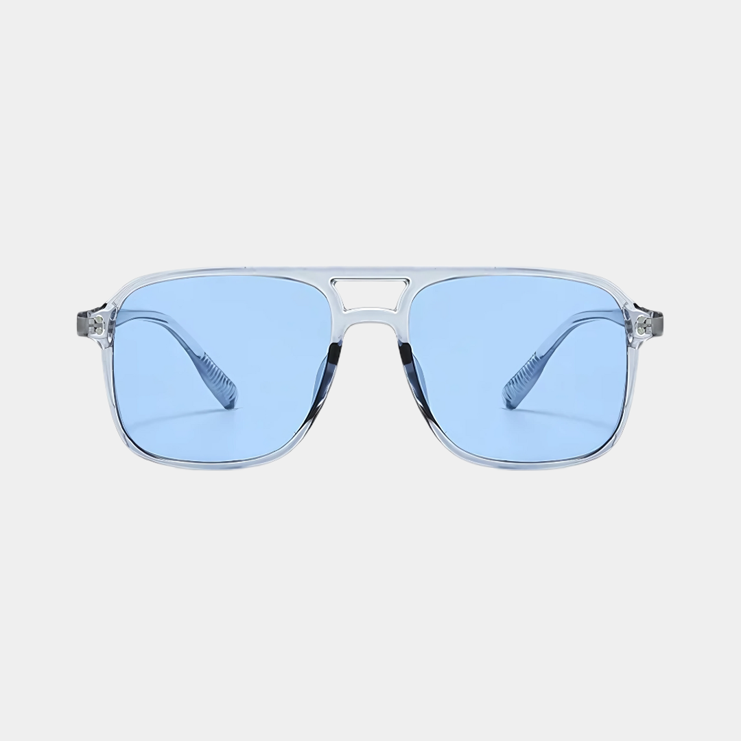Miami Azure Aviator Sunglasses | Coastal Elegance