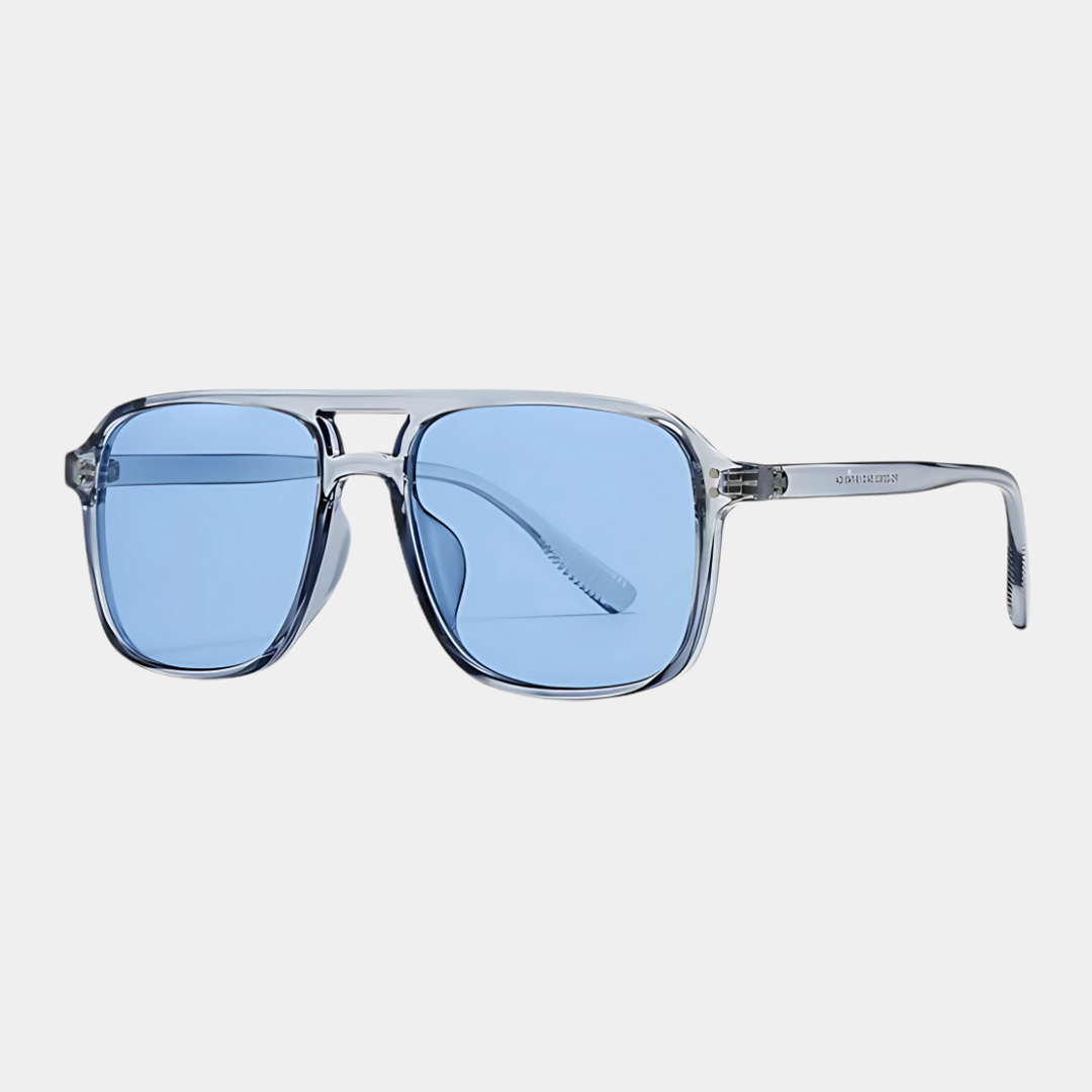 Miami Azure Aviator Sunglasses | Coastal Elegance