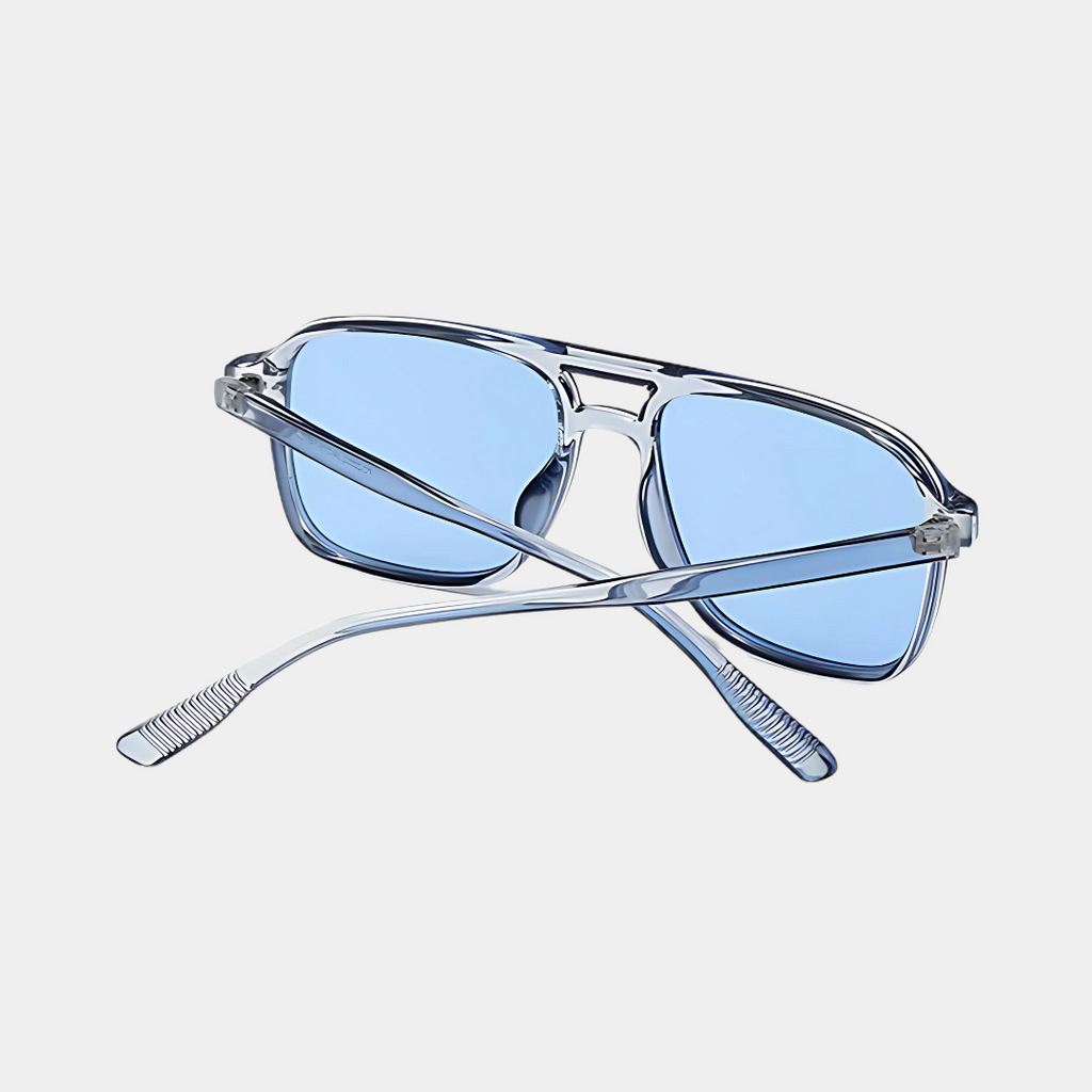 Miami Azure Aviator Sunglasses | Coastal Elegance