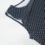 Noah| Sleeveless Polka Dot Mini Dress for Women