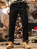 Men's Carpentar Trouser - Rugged Workwear straight Leg Pants