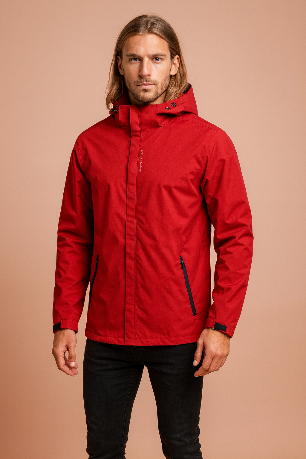 Men’s Outdoor Waterproof Hooded Rain Jacket - Lightweight Mac Windbreaker