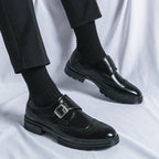 Joseph | Men's Monk Strap Wingtip Dress Shoes