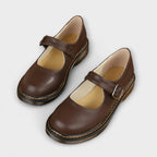 Women’s Mary Jane Shoes With Buckle Strap And Flat Sole