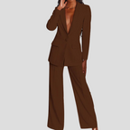 Women’s Tailored Suit – Blazer & Trouser Two-Piece Outfit