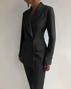 Women’s Formal Suit Set – Blazer & Trousers Two-Piece