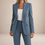 Women’s Two-Piece Co-ord Blazer Suit Set - Office, Occassion or Wedding