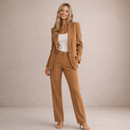 Women’s Two-Piece Co-ord Blazer Suit Set - Office, Occassion or Wedding