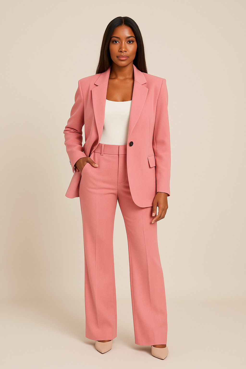 Amy | Women’s Tailored Blazer and Trousers - Matching Set