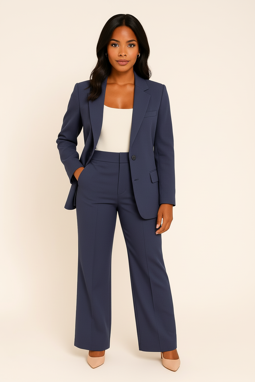 Amy | Women’s Tailored Blazer and Trousers - Matching Set