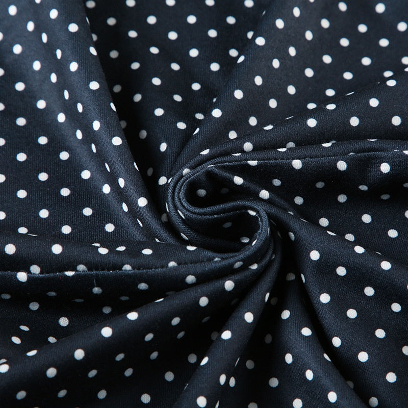 Noah| Sleeveless Polka Dot Mini Dress for Women