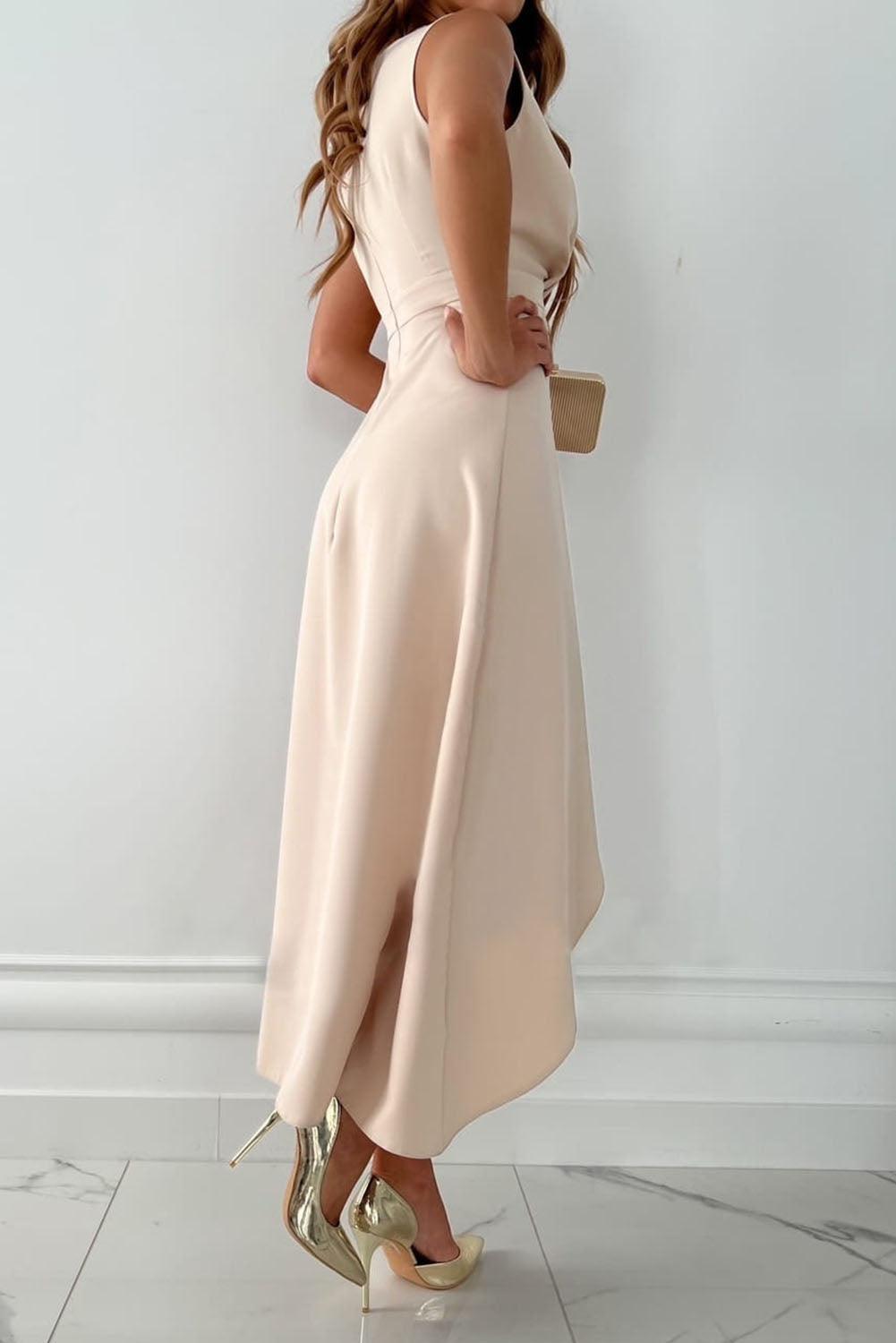 Isabela| Women’s Sleeveless Wrap Maxi Dress