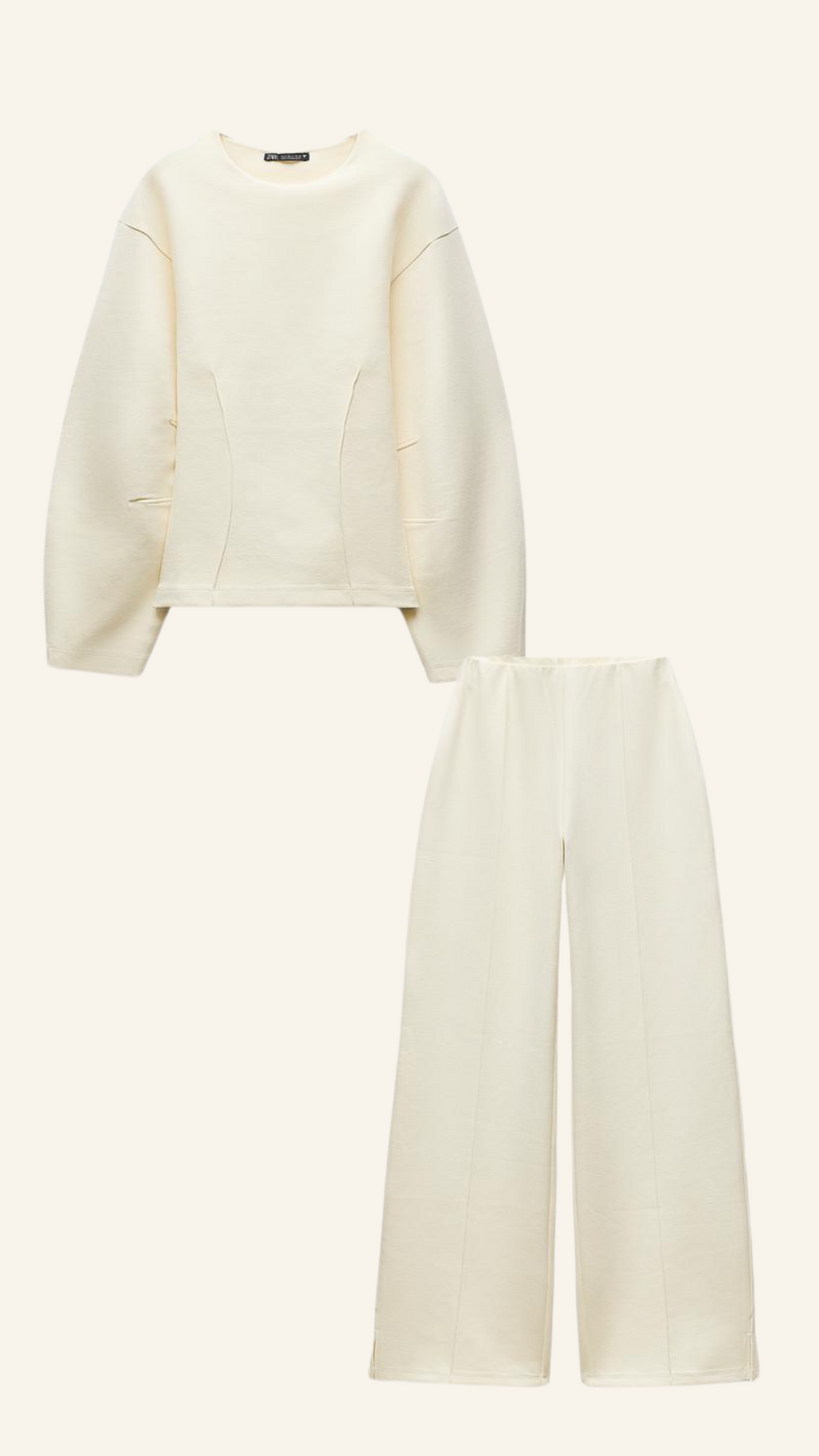 Women’s Wide-Leg Co-Ord Set – Matching Top & Pants Outfit