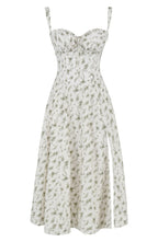 Women's Corset Midi Dress - Figure Flattering Sleeveless Style