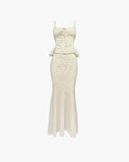 Women’s Two-Piece Skirt Set – Summer Holiday / Evening Outfit