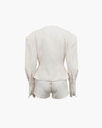 Women’s Blazer Shorts Set – Summer Party Two-Piece Suit