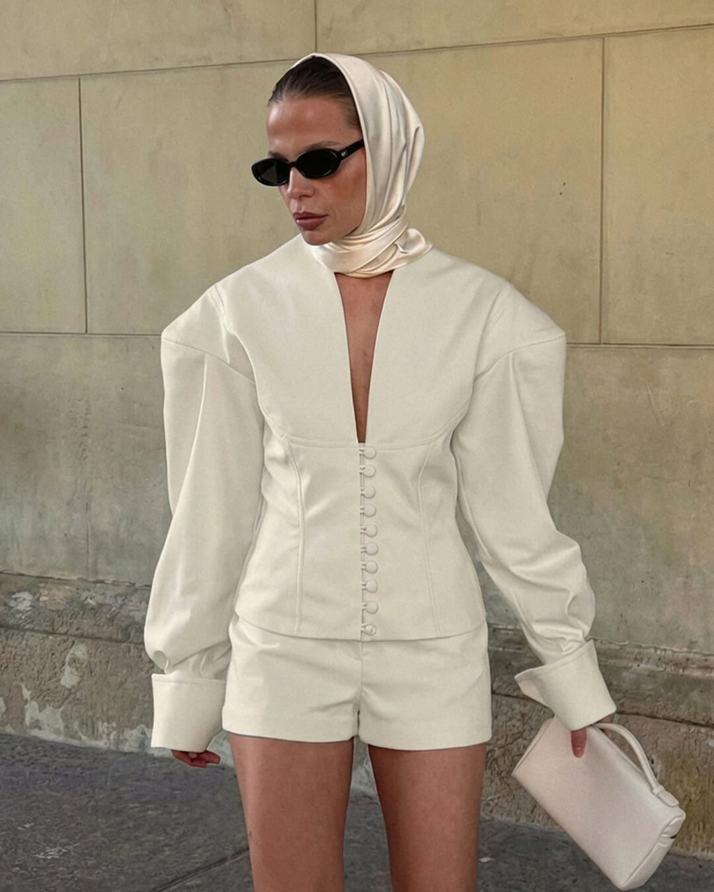 Women’s Blazer Shorts Set – Summer Party Two-Piece Suit