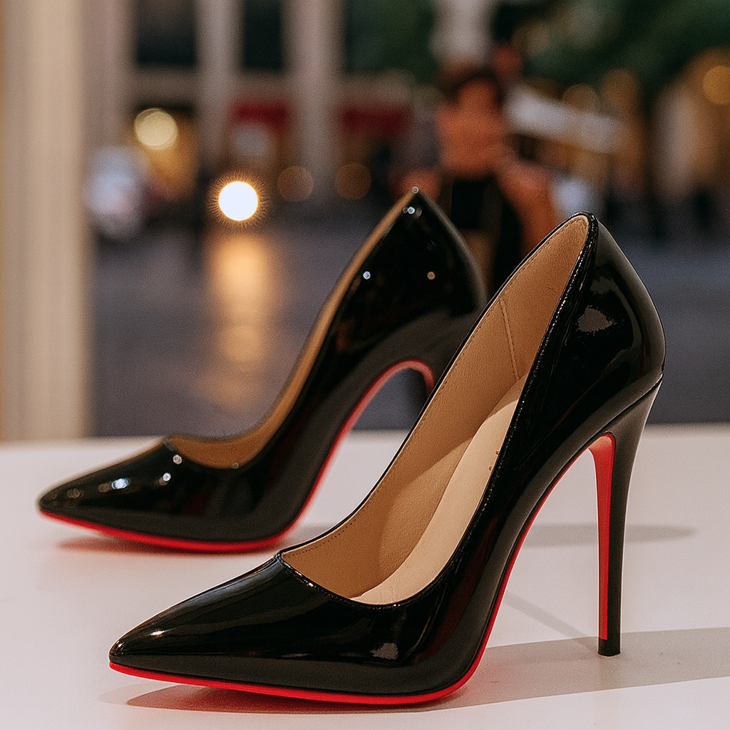 Women's Court Shoes, Pointed Toe Stiletto Heel Court Heels – Cushioned Footbed